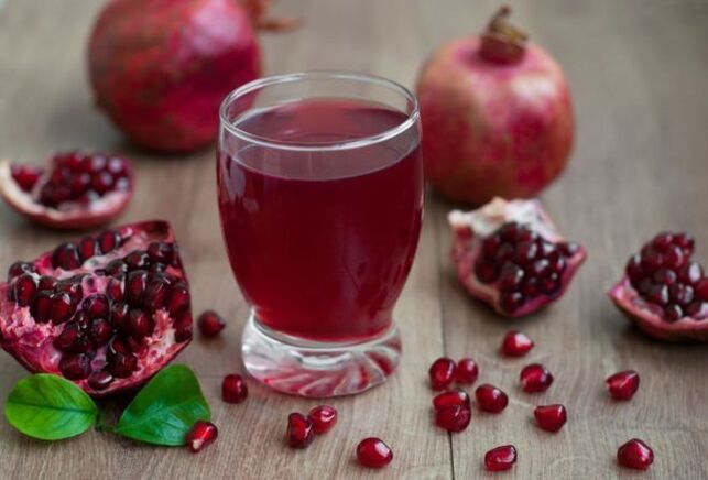 parazitleri gidermek için nar suyu